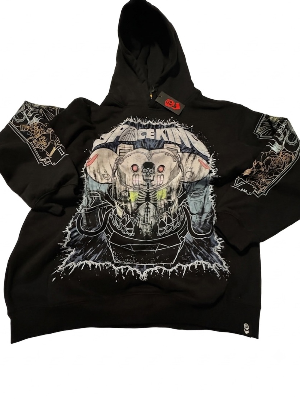 Space king Flashgitz Hoodie Chest nut print